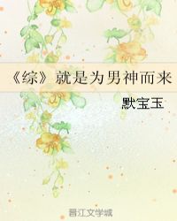 《綜》就是為男神而來封面