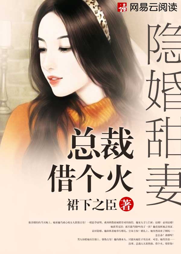 隐婚甜妻：总裁，借个火封面