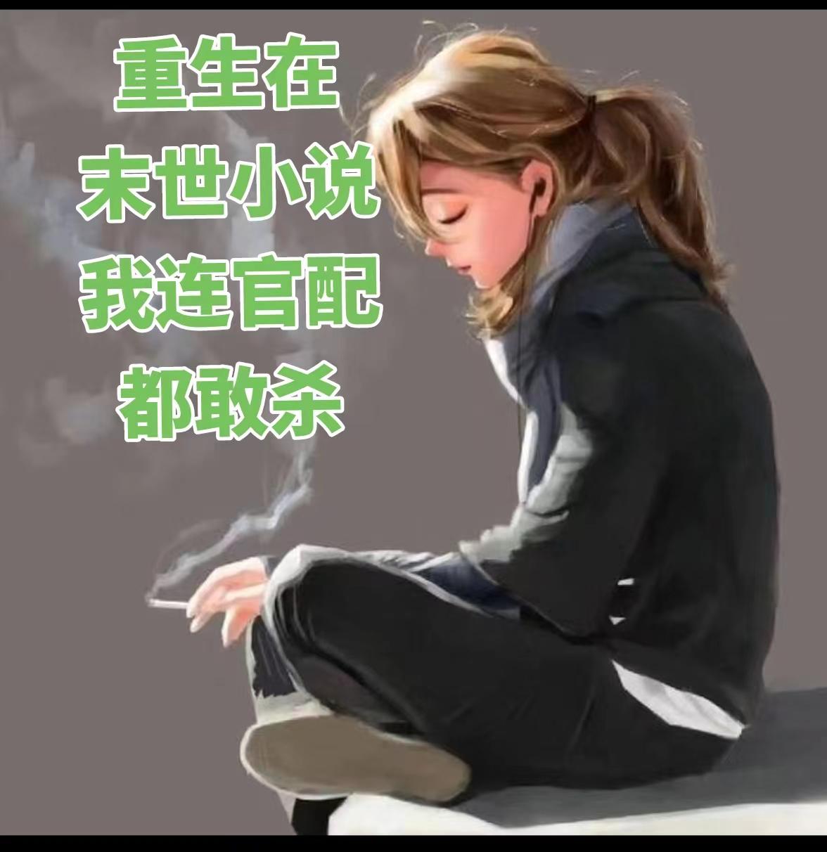 重生在末世小說，我連官配都敢殺封面